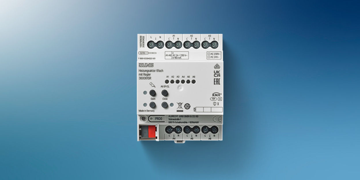 KNX Heizungsaktor 6-fach bei Elektrotechnik Bierwirth Martin in Steinhöring