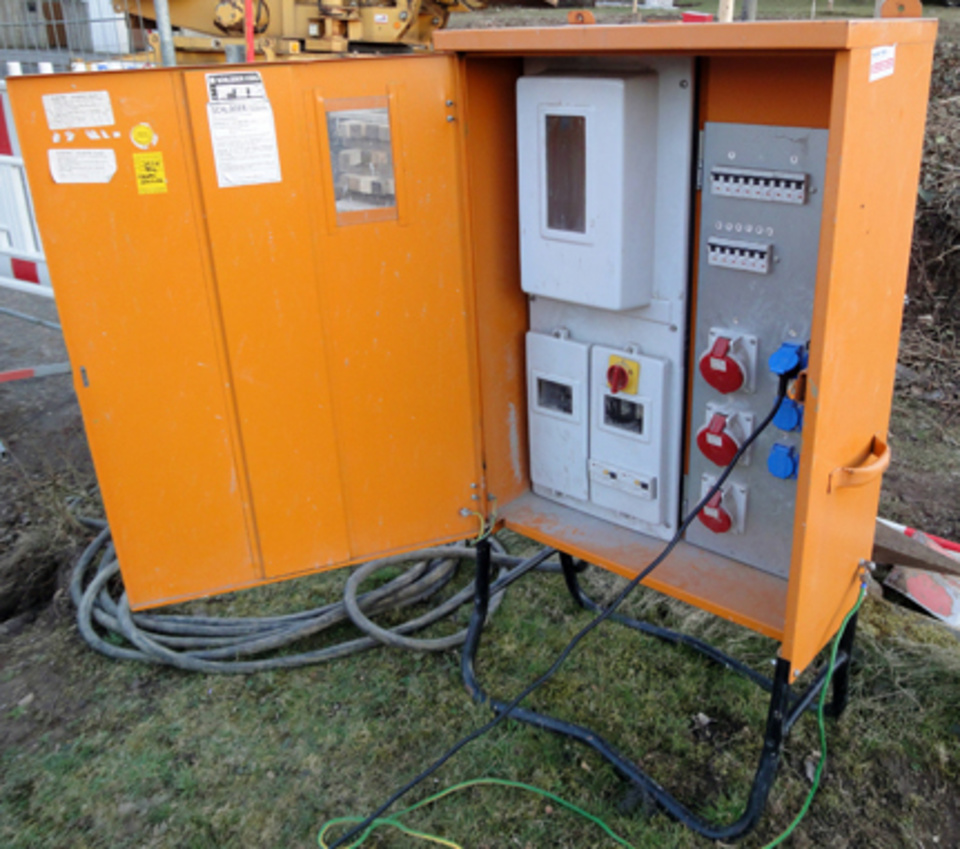 Baustromkasten bei Elektrotechnik Bierwirth Martin in Steinhöring